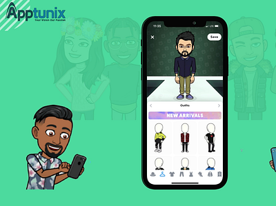Create an app similar to Bitmoji, learn about its features! appdevelopment appdevelopmentcomapany appdevelopmentcompanies appdevelopmentcompany applikebitmoji bitmojiappdevelopment chatstickerapp
