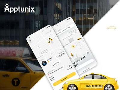 Taxi Booking App Development | Apptunix