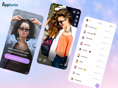 Understand how does an app like Snapchat works? app design app designs app developers app development company app like snapchat appdevelopmentcompanies illustration snapchat snapchat app snapchat app redesign uiux