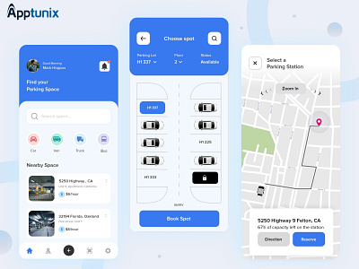 Develop your own Smart Car Parking system using IoT animation appdevelopment appdevelopmentcompany branding car parking app car parking app design design iot iot based parking app smart parking