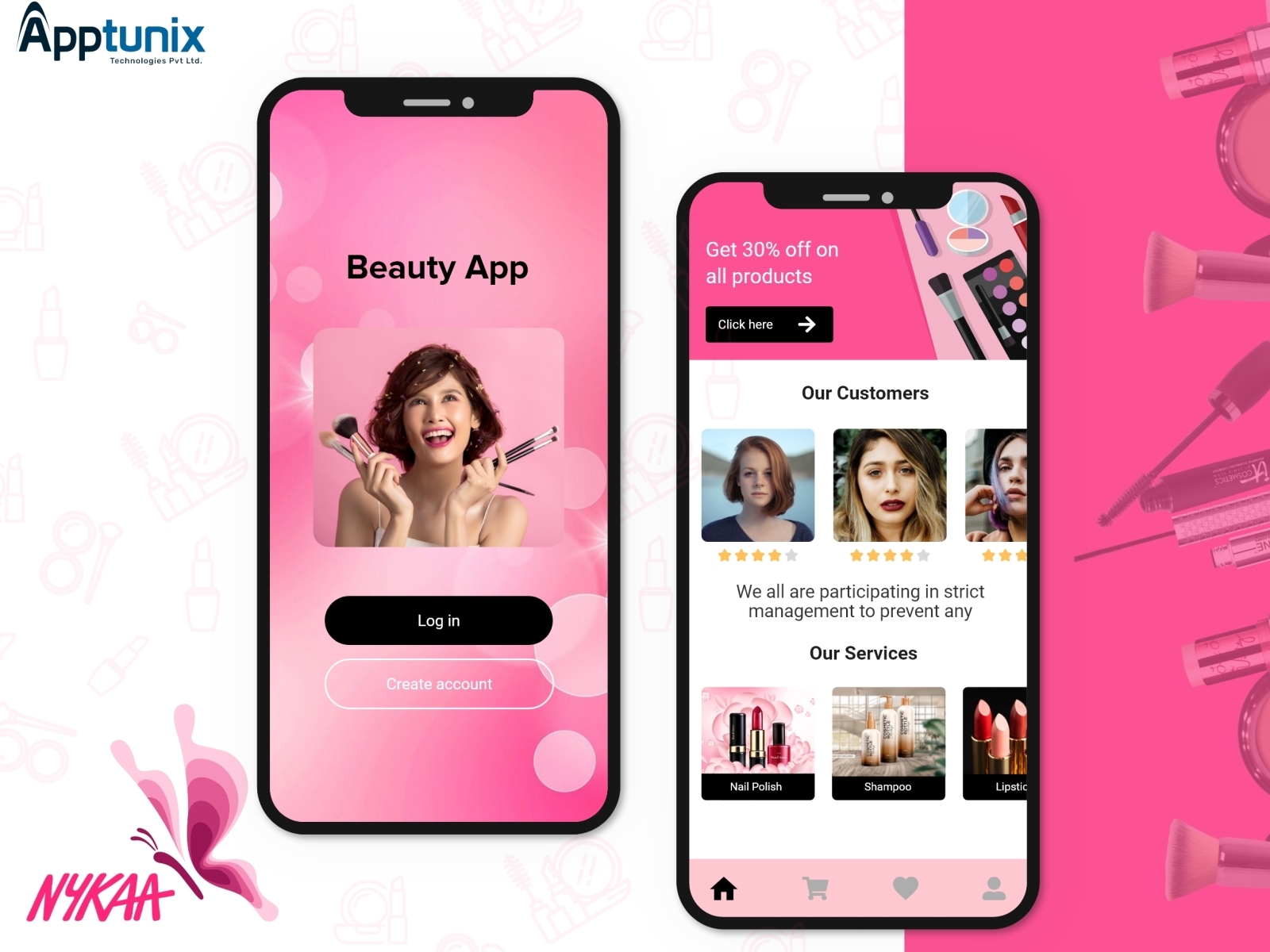 How Does Nykaa Work Benefits Features By Apptunix App Designs On Dribbble