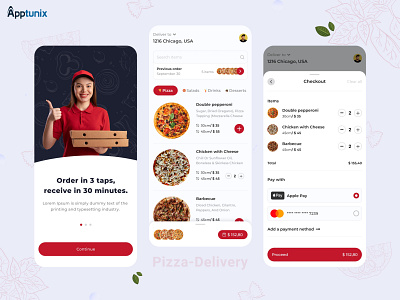 Want to launch your own Pizza Delivery App? animation app design app designs app development apptunix design illustration mobile mobile app developer company mobile app development mobile app development company mobile apps pizza delivery app pizza delivery app redesign pizza delivery apps