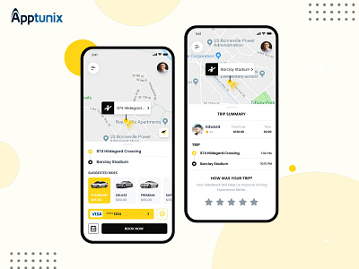 Taxi Booking App Development | Key Features and Benefits animation appdevelopment appdevelopmentcompany apptunix branding design logo on demand taxi booking app taxi app development taxi booking app uiux