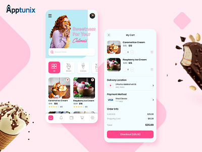 Want to launch your own Ice-Cream Delivery App? animation app designers app development apptunix branding design graphic design ice cream business ice cream delivery ice cream delivery app ice cream parlor illus illustration mobile mobile app designs mobile app developers on demand ice ceram delivery app