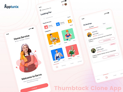 Best Home Services Provider - Thumbtack Clone App