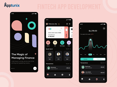 Fintech App Development Services 2023 - Apptunix app design app development company apptunix branding design fintech app design fintech app development fintech apps fintech software fintech software development illustration mobile app development mobile app development company mobile app redesign ui ux