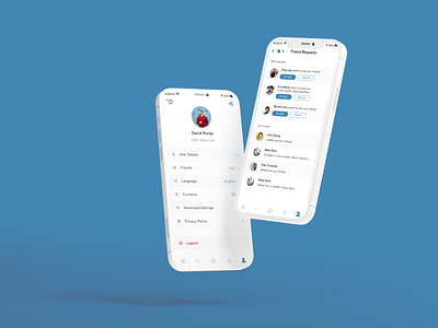 Waldo App Profile app branding design ui ui design ux