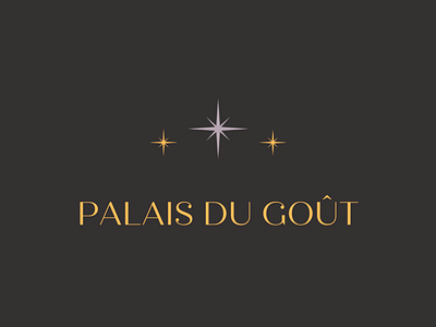 Palais du Goût Logo design graphic design logo