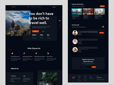 Moses Travell Landing Page🚀
