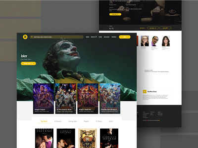 IMDB Movies No-code Template create a movie database easy web builder film website how to create a website movie rating website online website creation tools web templates what database does imdb use