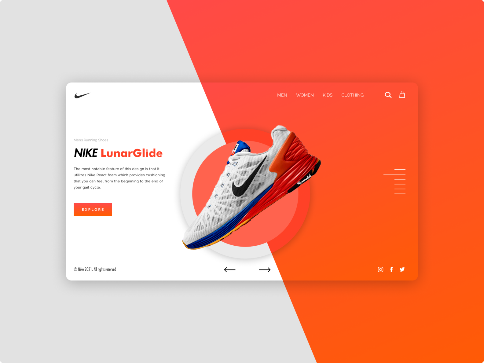 nike summer gradient