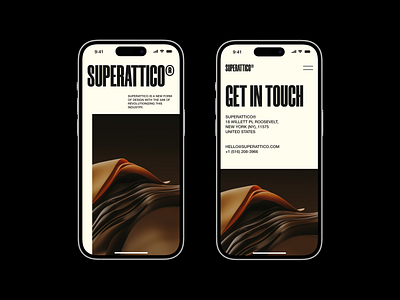 SUPERATTICO® 3d branding clean design logo minimal motion graphics typography ui user experience user interface web agency