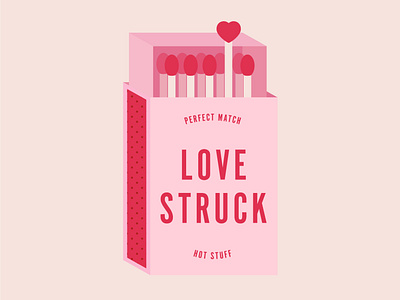 Love Struck Match Box