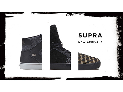 Supra Banner design digital fashion shoes supra texture