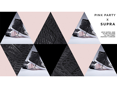 Supra Banner 2 design digital fashion ladies party pink shoes supra