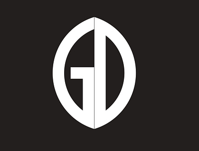 GD design illustration logo typography