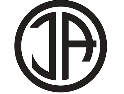 JA design illustration logo typography
