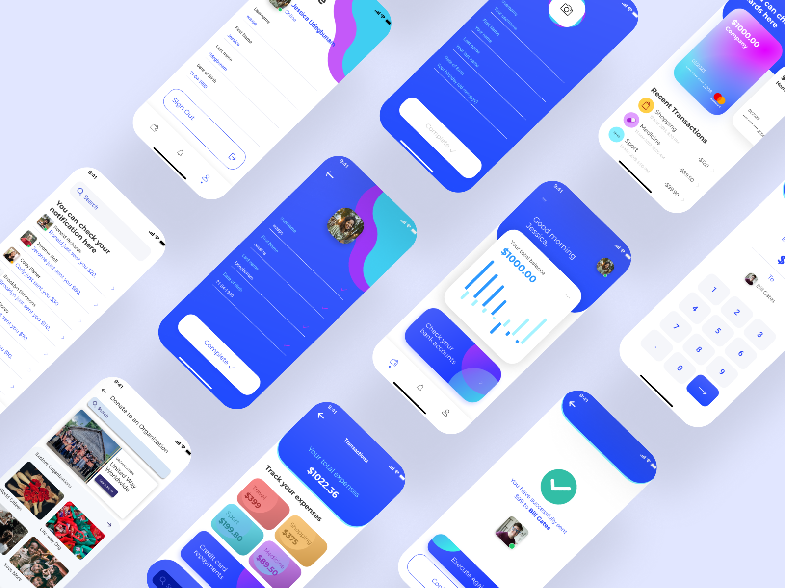 Money Application by Jessica Udegbunam on Dribbble