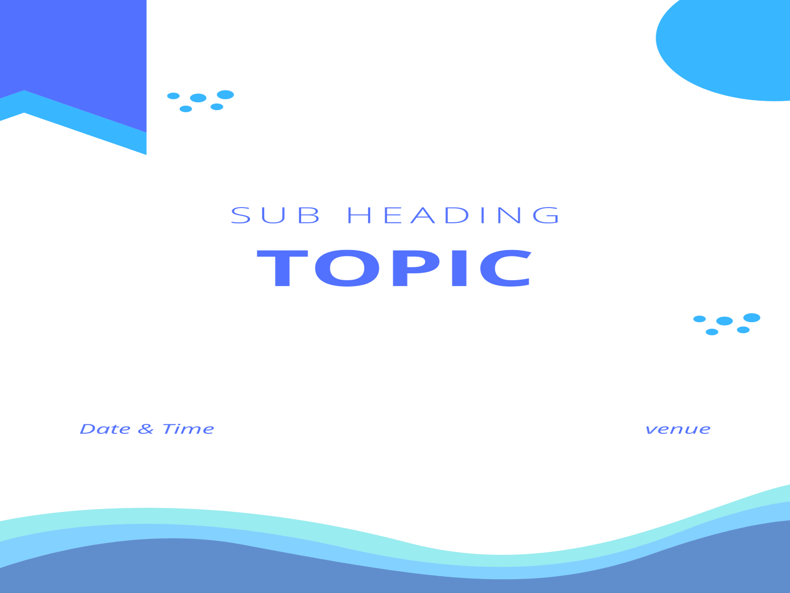 Poster template by Pulkit Joshi on Dribbble