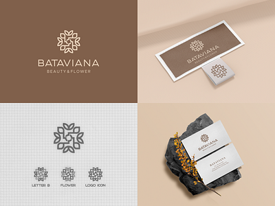 BATAVIANA BEAUTY 3d animation awesome beauty branding design dribble dubai flatdesign graphic design illustration logo logos logotype london motion graphics realestate ui ux vector