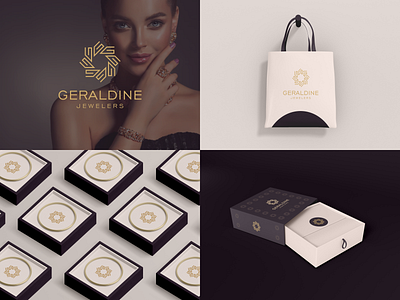 GERALDINE JEWELERS 3d animation awesome behance branding design dribble dubai flatdesign graphic design illustration jewelry logo logos logotype motion graphics real estate ui ux vector