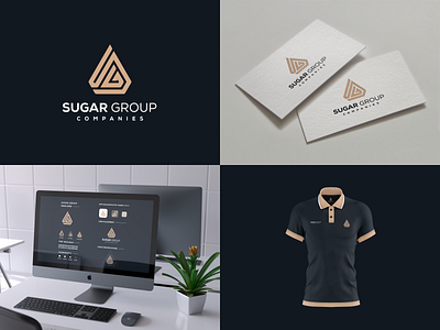 SUGAR GROUP 3d animation awesome beauty branding design dribble dubai flatdesign graphic design illustration logo logo design logos logotype motion graphics property ui ux vector