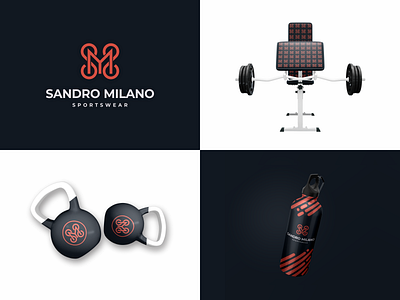 SANDRO MILANO SPORTSWEAR 3d animation apparel awesome branding clothing design dribble fitness flatdesign graphic design gym illustration logo logo design motion graphics sportswear ui ux vector