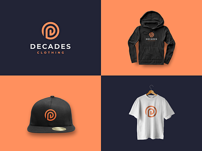 DECADE CLOTHING 3d animation apparel architecture awesome boutique branding clothing construction design dribble flatdesign graphic design illustration logo logos motion graphics ui ux vector