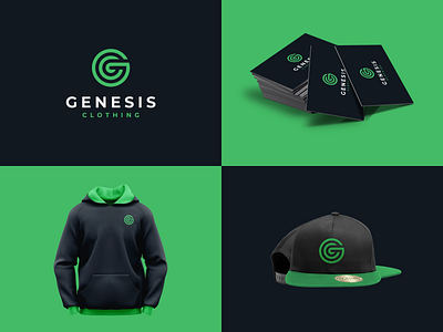 GENESIS CLOTHING 3d animation apparel awesome branding clothes construction design dubai flatdesign graphic design illustration logo logo design logotype motion graphics real estate ui ux vector