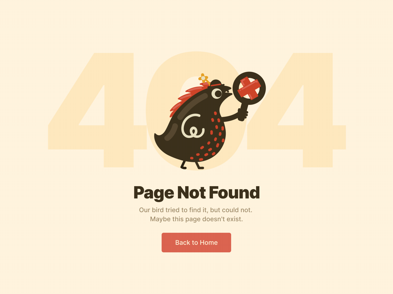 Oops! 2danimation 404 animation chicken fun illustration json lotie motion motion graphics not found ui walk walkcycle