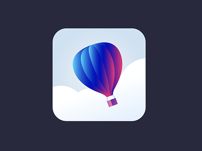 Cloud Mission app branding logo mobile product design