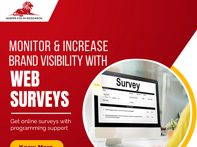 Increase Brand Visibility with Web Surveys branding graphic design