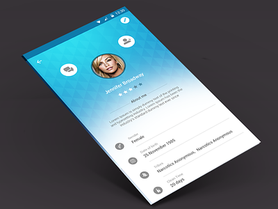 Mobile App - User Profile