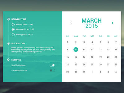 Calendar View - Screenshot app calendar filter ios iphone mobile screenshot setting ui ux view