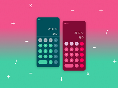 Calculator - #DailyUIChallenge #Day004