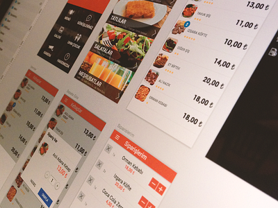 Tablet Menu food menu restaurant tablet