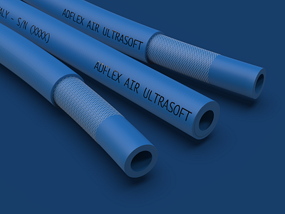 Adflex Hosepipe - ULTRASOFT 1 3d art 3d modeling 3d rendering 3d visualization branding graphic design product design product rendering product visualization productphotography