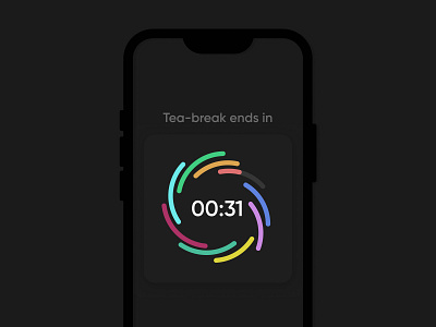 Countdown Timer componentdesign countdown countdowntimer dailyui design new time timer trending ui uidesign userinterface ux