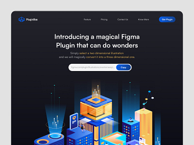 Figma Plugin - PluginBox Website animation dailyui design figma ui uidesign webdesign