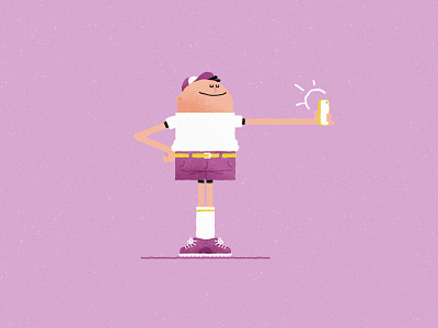 Selfie characterdesign illustration motionproject wip