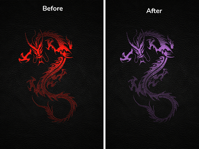 dragon colour change