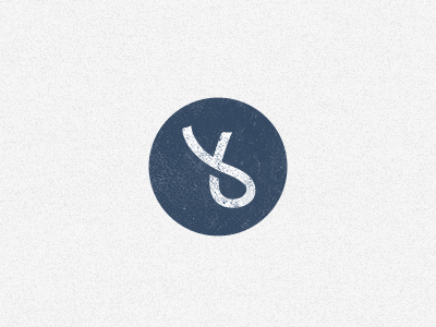Personal Logo blue logo personal round texture white yassine bentaieb yb