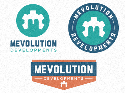 Mevolution Logo Concepts developments gear gladiator helmet letter logo m mark mevolution