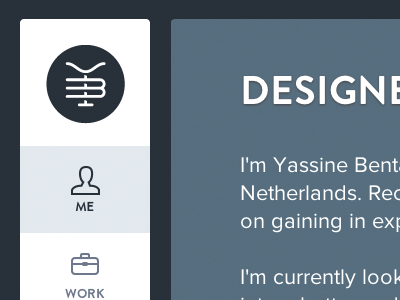 New portfolio site designer for hire icons logo new portfolio scroll site website work yassine