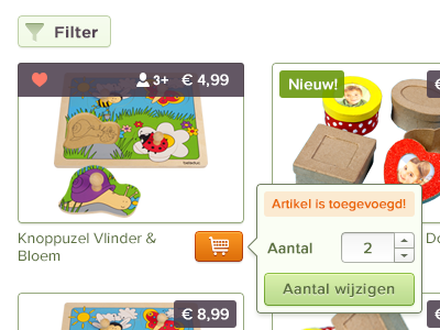 Update cart article buy cart filter interface overview products shopping toys ui update