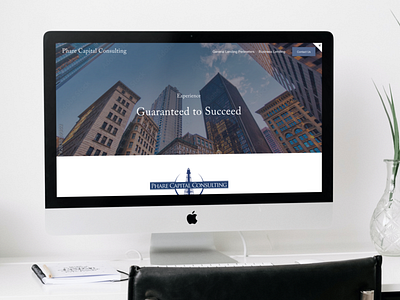 Phare Capital Consulting Squarespace Website