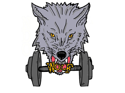 Wolf art branding design graphic design icon illustration logo