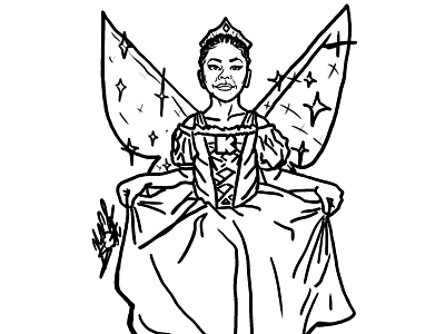 Lil princess art branding design fairytale graphic design icon illustration logo princess