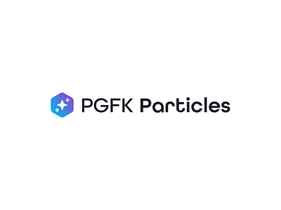 (XPGP) Introducing PGFK Particles blockchain branding branding design crypto gradient illustration logo nft