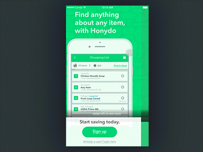 Onboarding For Honydo